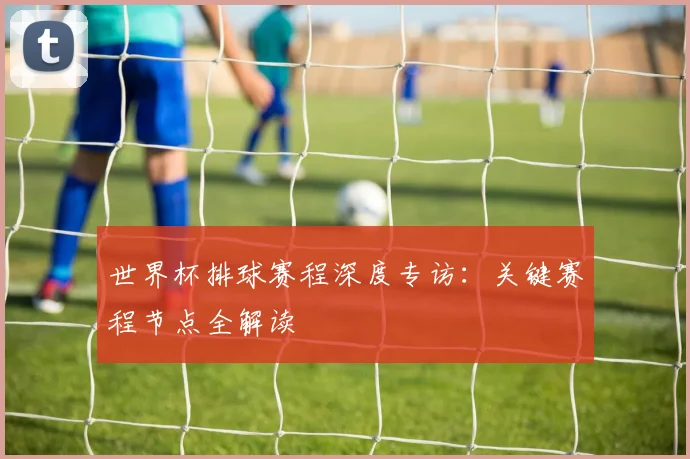 世界杯排球赛程深度专访：关键赛程节点全解读
